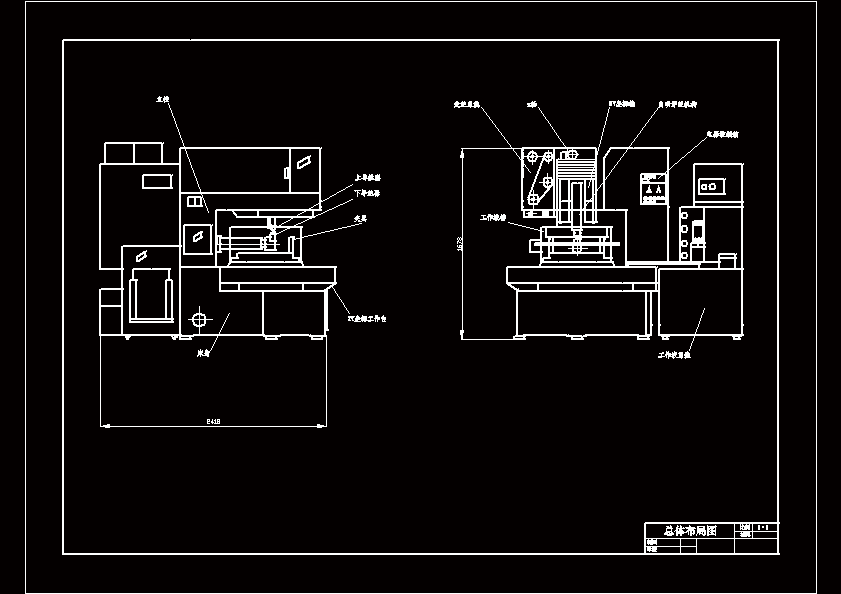 N6651-数控电火花线切割机床坐标工作台进给系统设计