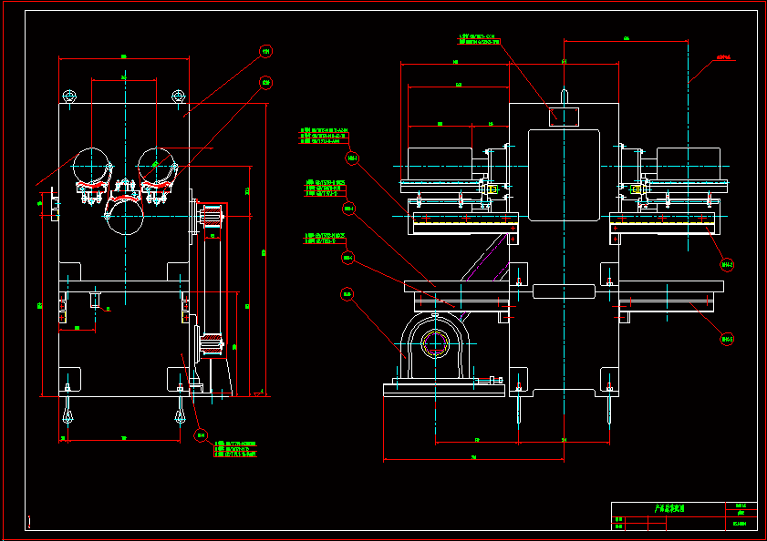 N6660-蛋白纤维纺丝生产线热牵伸机后三辊设计