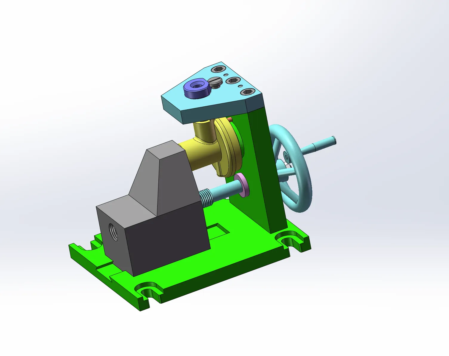 N6709-油阀座加工工艺及钻φ10.5孔夹具设计【含SW三维图】