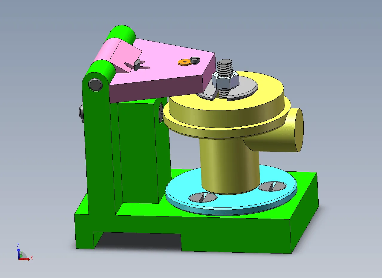 N6710-油阀座加工工艺及钻φ2孔夹具设计【含SW三维图】