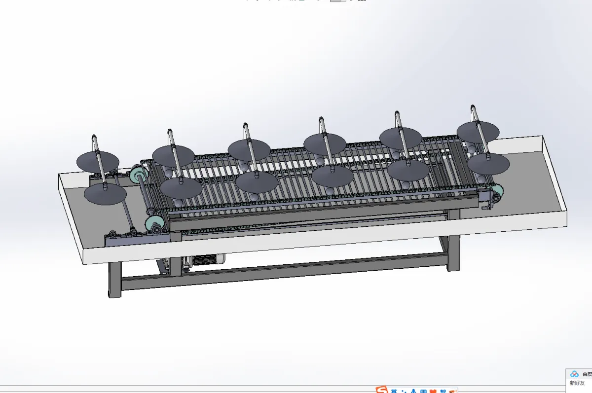 N6734-萝卜自动清洗机设计【含SW三维图】