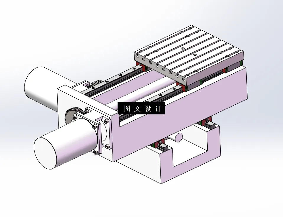 N6739-X-Y工作台机电设计-双轴步进工作台【含SW三维图】