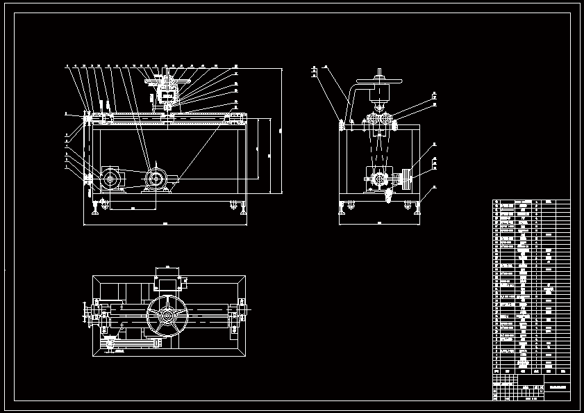 N6748-旋压式金属切管机设计