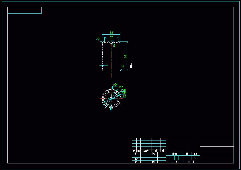 N6779-胶卷盒注塑模具设计