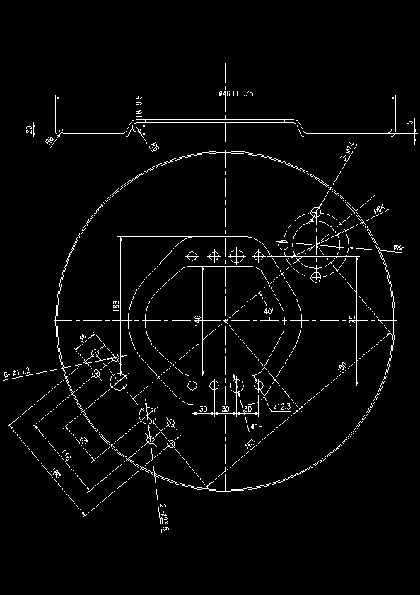 N6800-汽车前刹车盘冲压模具设计