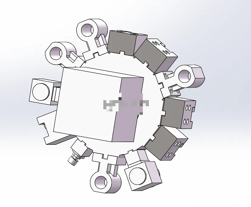 N6815-车削中心刀库系统设计【含SW三维图】