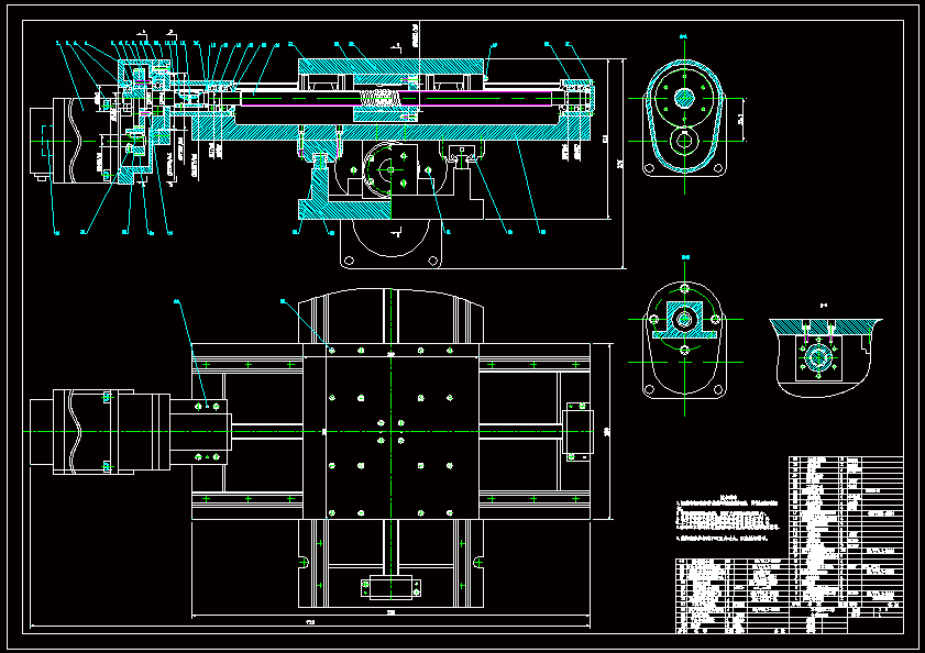N6838-X-Y数控工作台方案设计