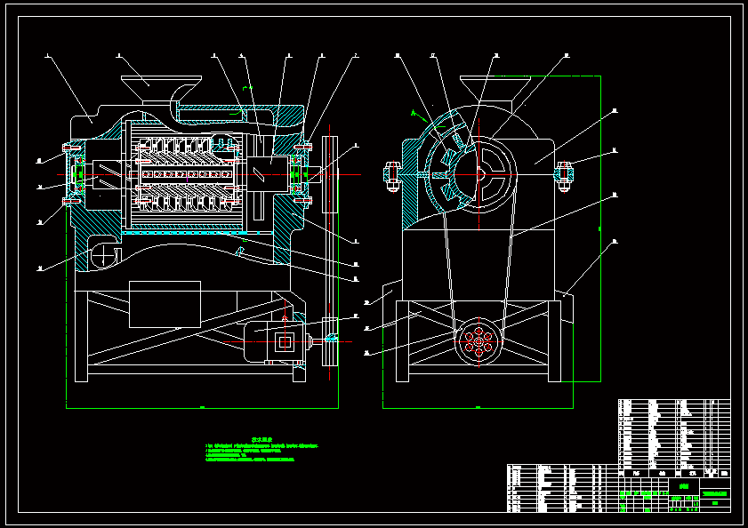 N6894-小型玉米脱粒粉碎机设计