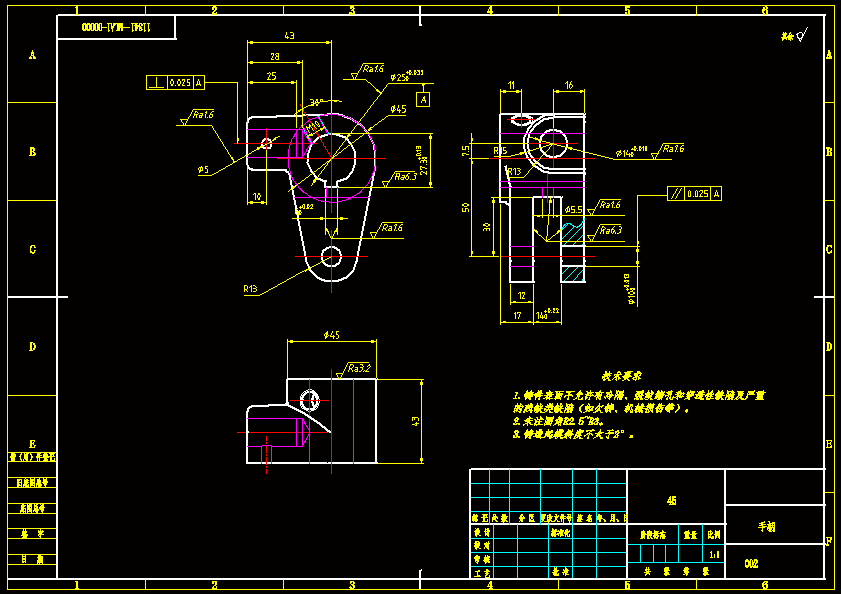 N7049-CA6140车床手柄座831015工艺及铣14槽夹具设计