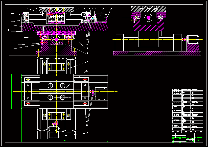 N7075-步进电动机驱动X-Y两轴联动工作台设计