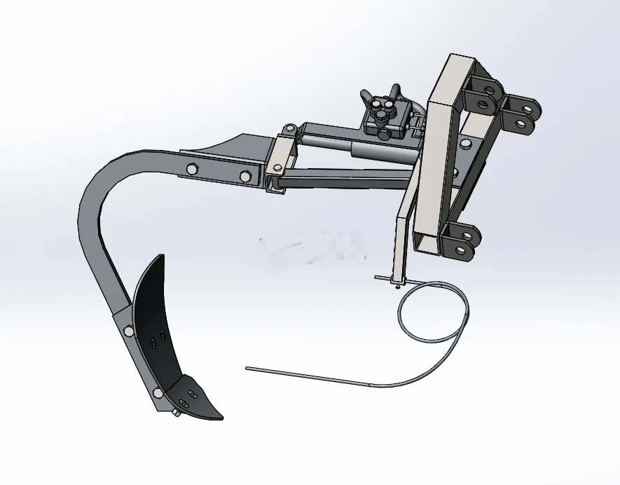 N7085-单犁式果园中耕机的研究与设计【含SW三维图】