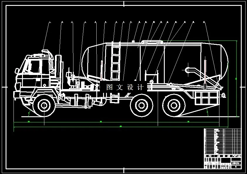 N7153-粉罐汽车的结构设计