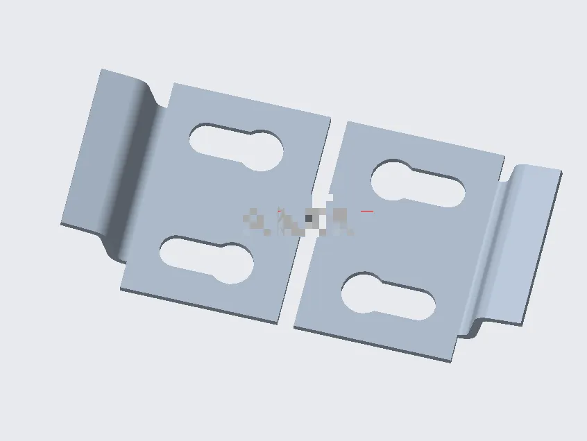 N7217-橱柜调节托钩冲压级进模设计