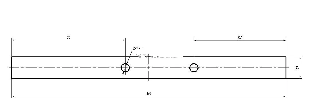 N7233-纵密封垫落料冲孔模具设计
