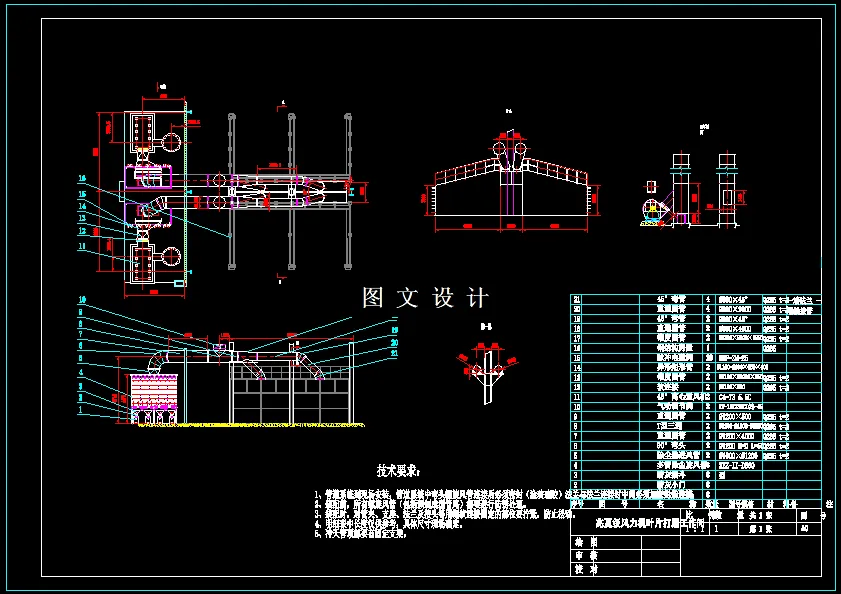 N7258-兆瓦级风力机叶片打磨工作间设计