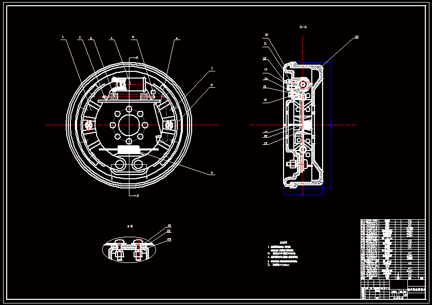 N7322-长城微型汽车设计（制动系统设计）【前盘后鼓】