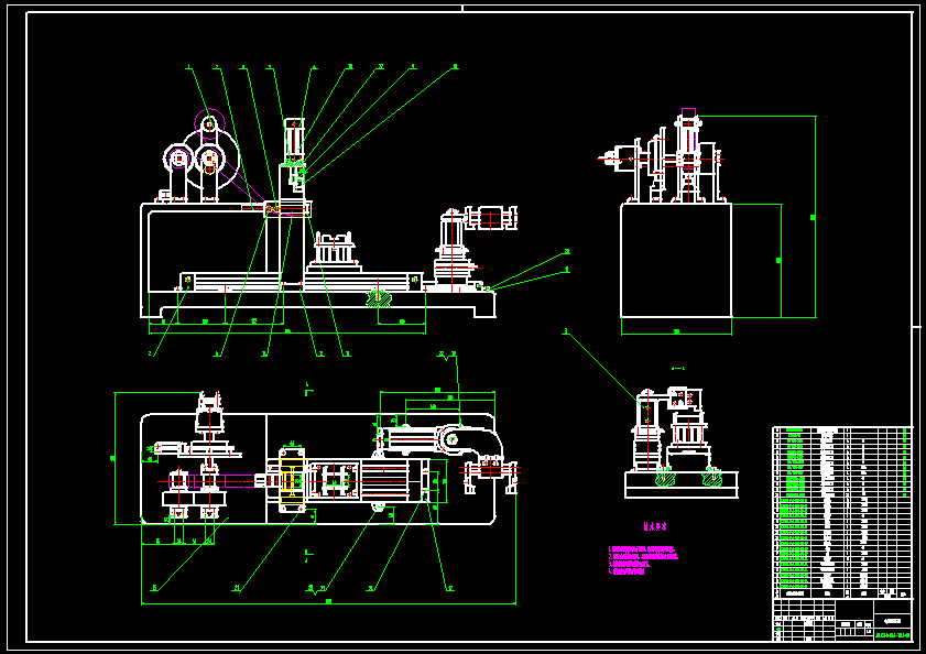 N7451-气动贴标机设计