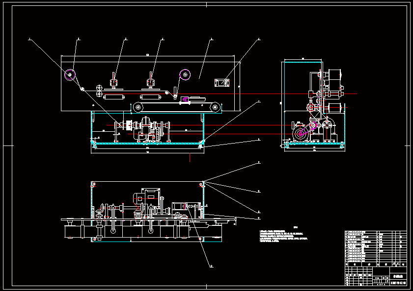 N7462-泡罩饼干包装机传动与控制系统设计
