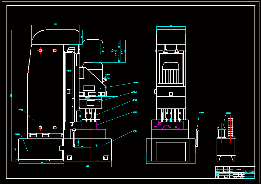 N7489-RV蜗轮蜗杆减速机上盖专用机床及主轴箱设计