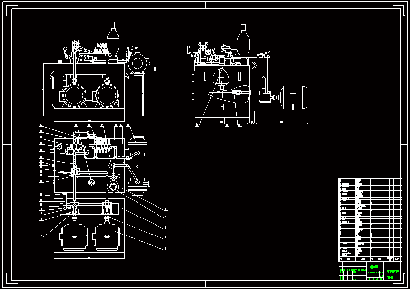N7500-2030热轧铝卷开卷检测液压系统设计