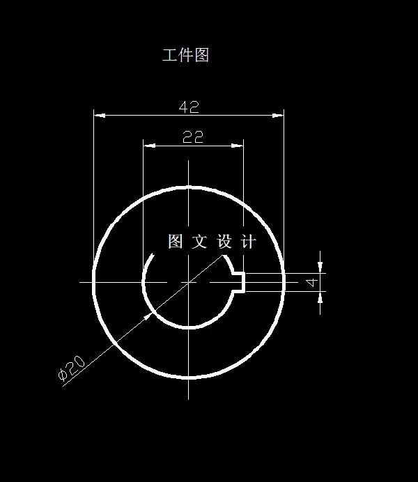 N7506-压圈零件冲压成形工艺和模具设计-长42