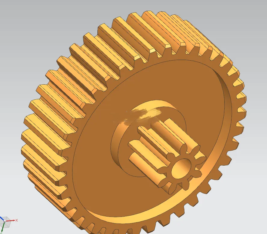 N7535-塑料齿轮的注塑模具设计【直齿轮】【含UG三维图】
