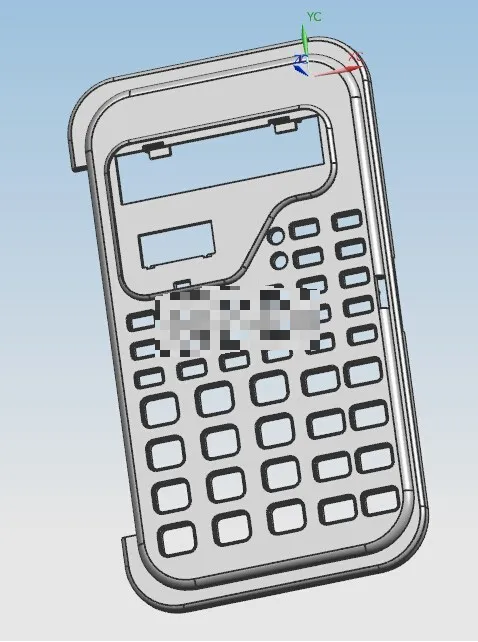 N7542-计算器外壳注塑模设计