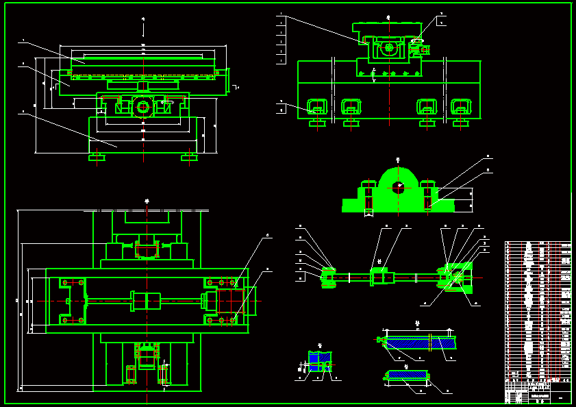 N7557-立式数控铣床工作台设计