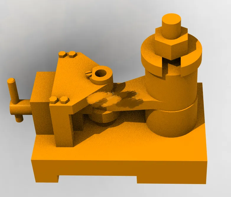 N7614-杠杆零件的钻床夹具设计【含Proe三维图】