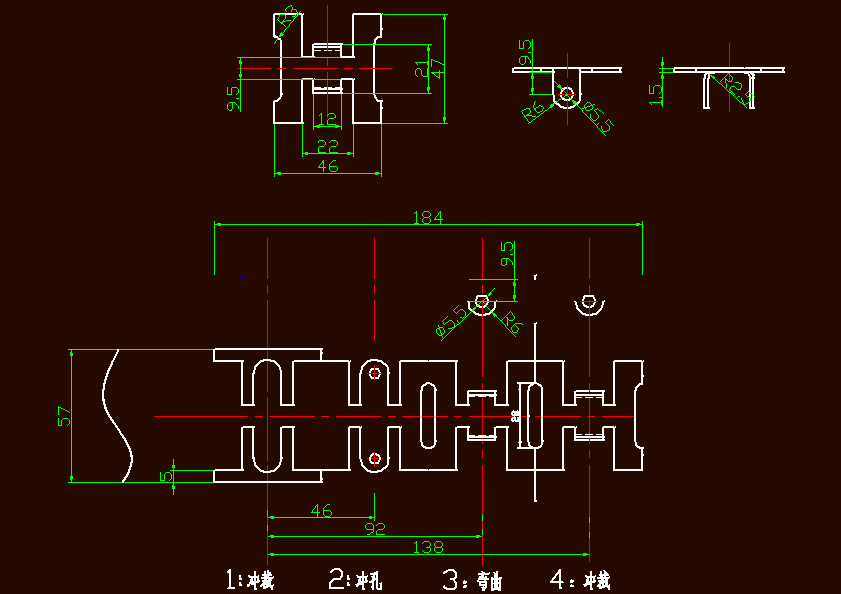 N7643-车门限止器固定座冲压模具设计