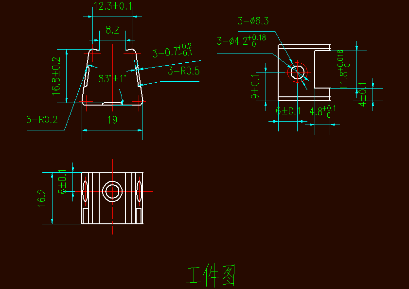 N7658-装配支架零件冲压模具设计