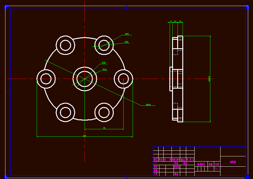 N7690-机匣盖钻床夹具设计