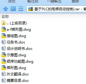 N7754-基于PLC的电梯自动控制系统设计 N7754-基于PLC的电梯自动控制系统设计