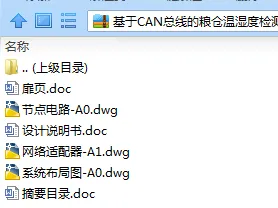 N7765-基于CAN总线的粮仓温湿度检测系统设计