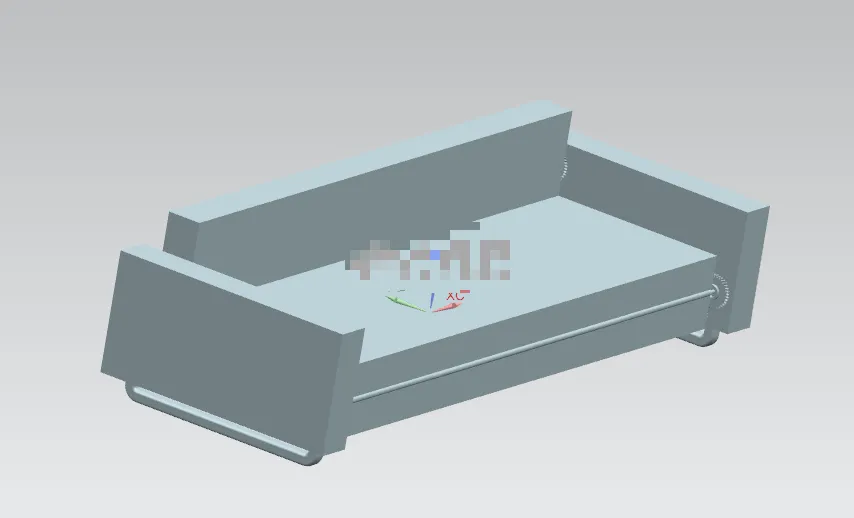 N7854-智能家具结构功能设计 智能沙发【含Proe三维图】