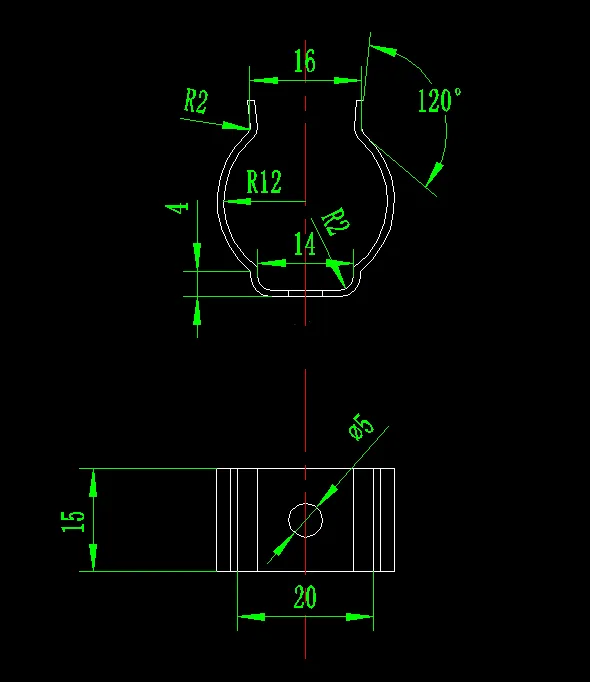 N7937-摩托车弯板冲压及弯曲工艺分析及模具设计