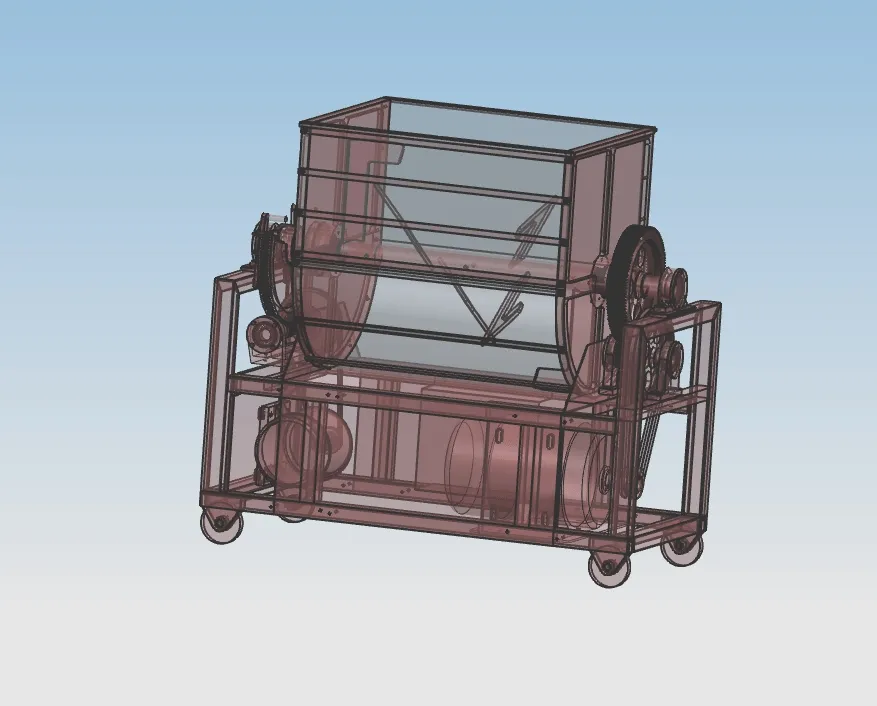 N7942-BX100拌馅机结构设计【含UG三维图】