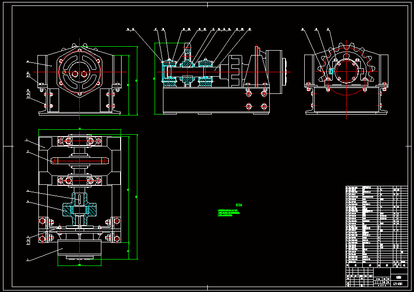 N7998-销齿操车机设计（驱动装置设计）