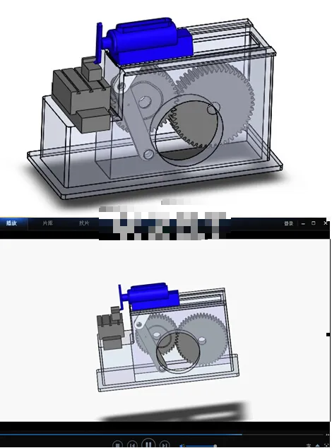 N8042-凸轮机构的三维设计、装配与运动仿真【含SW三维图】