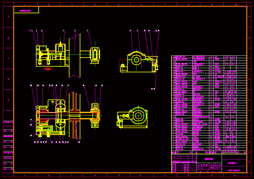 N8049-车桥综合性能试验系统飞轮部件设计