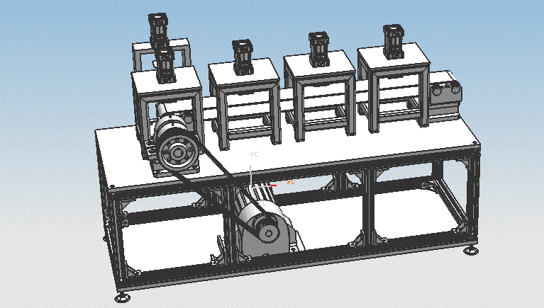 N8065-SCX1221型塑料DVD盒自动生产线自动定型输送线设计【含UG三维图】