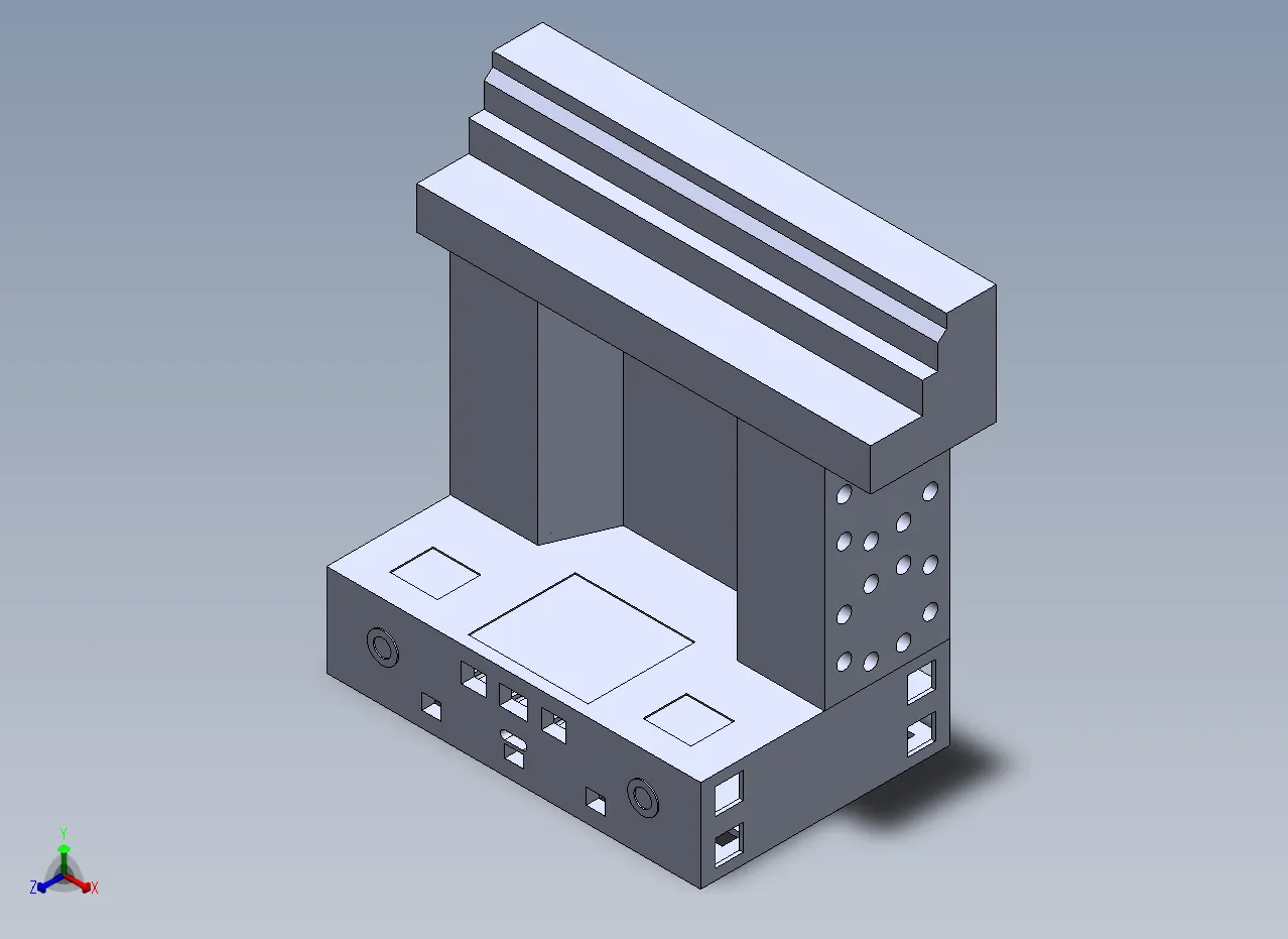 N8071-高精度数控立式万能磨床基础件的设计【含SW三维图】
