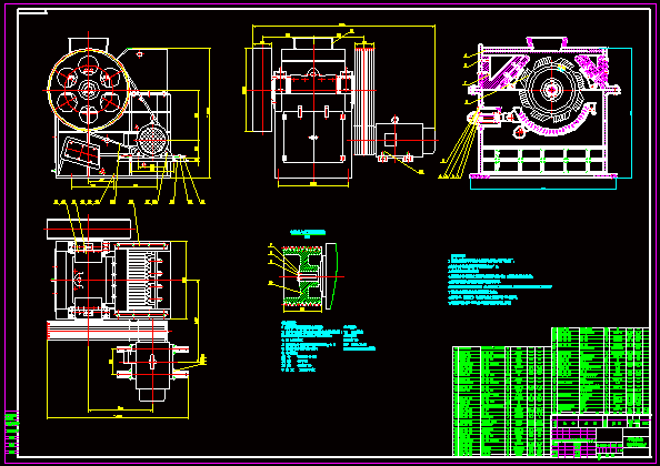 N8114-单齿辊式破碎机设计