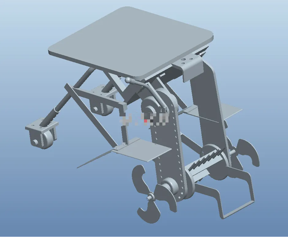 N8122-小型烟根挖掘机设计【含Proe三维图】