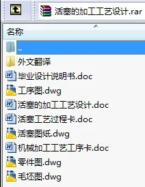 N8145-活塞的加工工艺设计