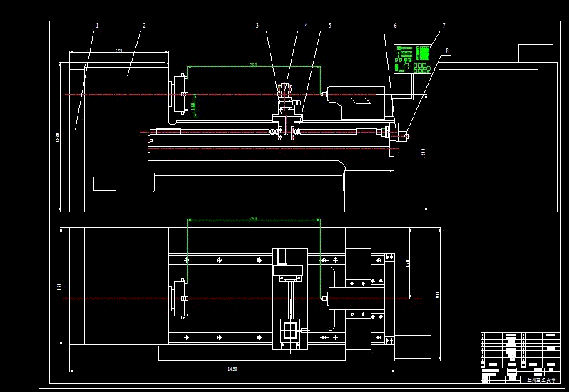 N8154-φ320mm的数控车床总体设计及六角回转刀架设计