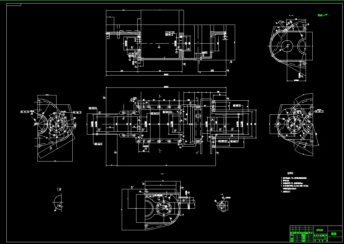 N8254-变速箱箱底加工工艺和夹具设计