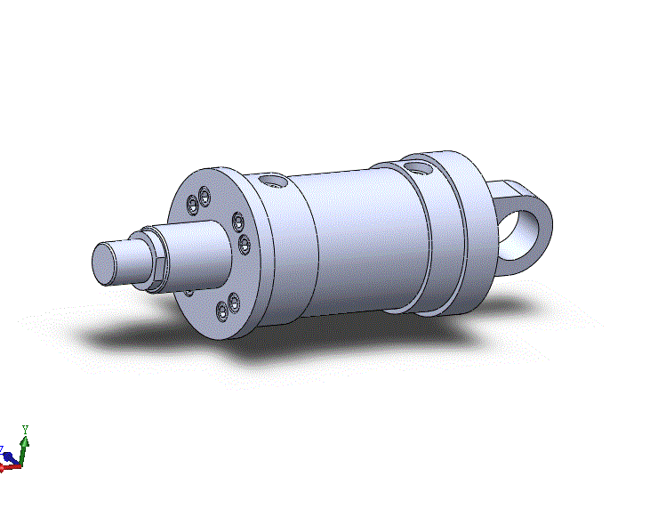 N8277-混凝土砌块机压力缸设计与研究【含SW三维图】