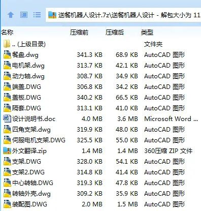 Z2256-送餐机器人设计