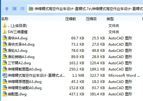 Z2288-伸缩臂式高空作业车设计-直臂式【含SW三维图】
